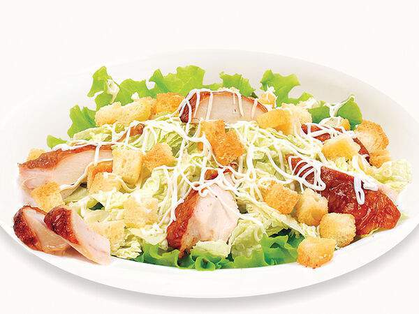 Бахетле - Салат Нью-Цезарь