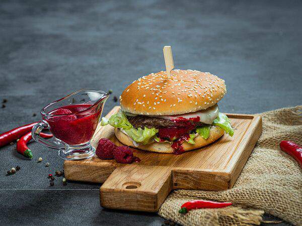 Бургер удачи - Бургер Малинка