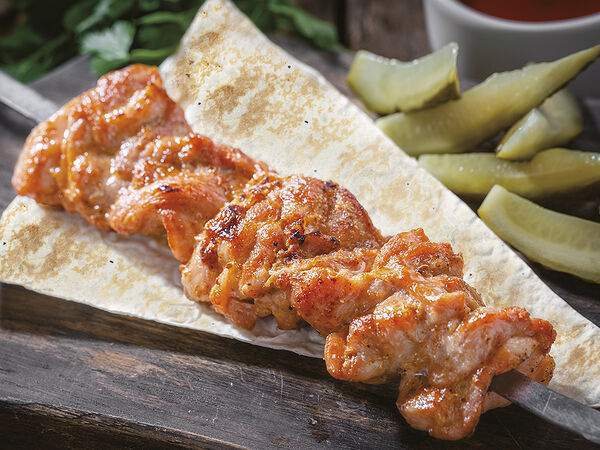 Урюк - Куриный шашлык