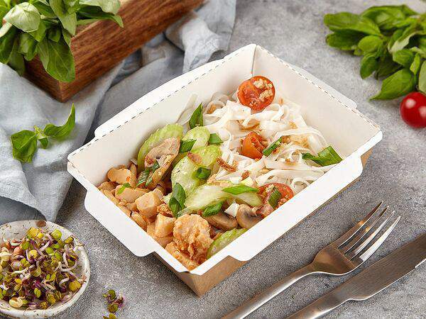 Печь & ланч - Рисовая лапша с курицей