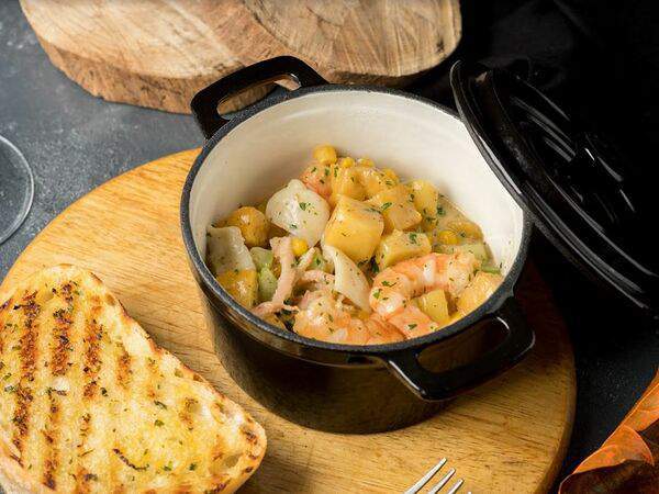 Mesto - Морепродукты в горшочке