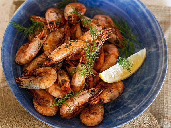 Большой Плов - Креветки жареные/ отварные