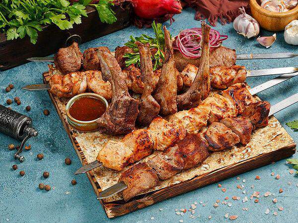 Грузинские каникулы - Ассорти 5 шашлыков