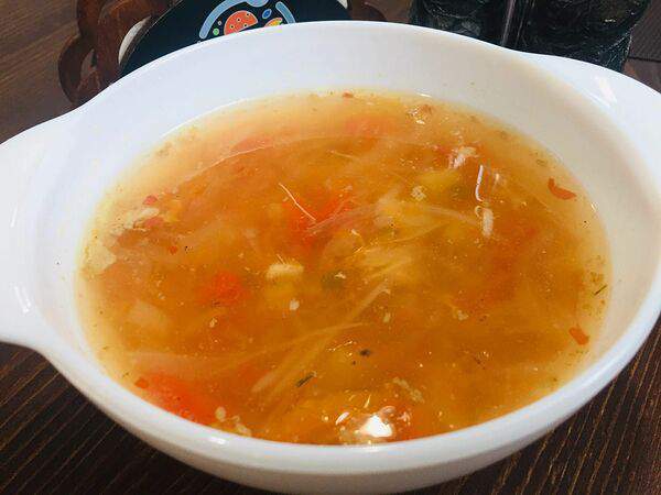 Шаромпокати - Суп Щи из свежей капусты со сметаной