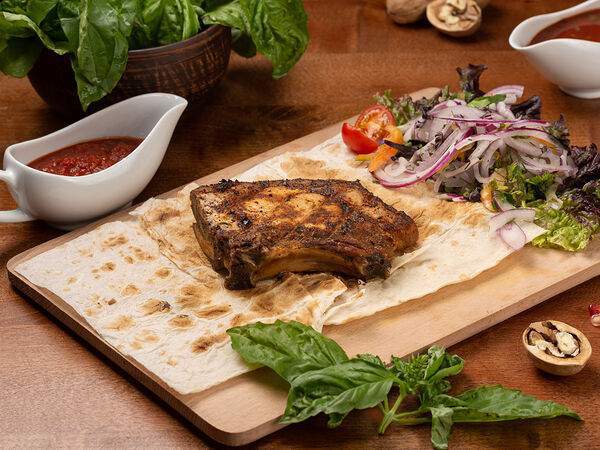 Домашний очаг - Шашлык из cвинoй корейки