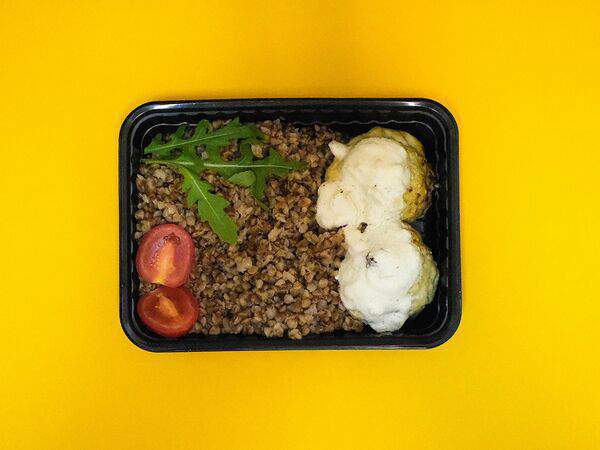 Кухня - Гречка с митболами