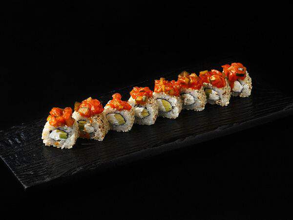 Кабуки - Ролл с тартаром из семги