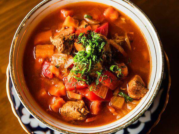 Samsa plov project - Суп Лагман из говядины