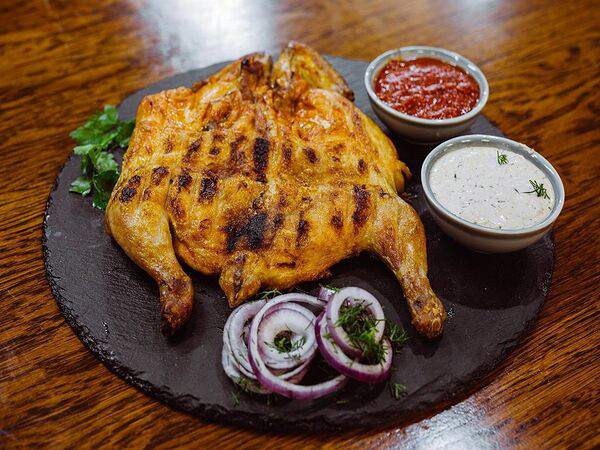 Печьмангал - Курица табака