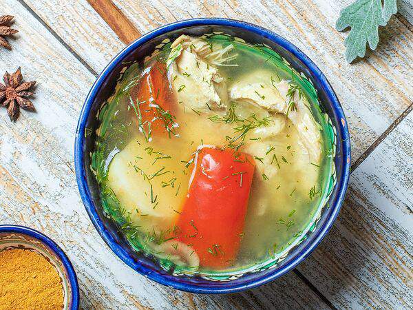 Центр плова Али-Баба - Шурпа из курицы