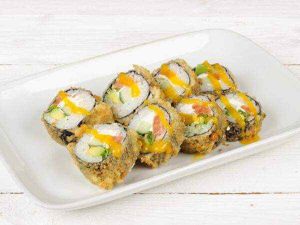 Медина Food на Татарстан - Темпура ролл с лососем