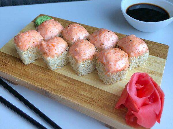 Хмельная территория - Запеченный ролл с крабом