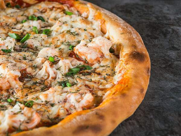 Hanami - Пицца с креветками