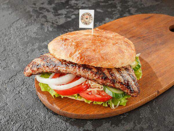 Югославия - Бургер с фаршированной плескавицей