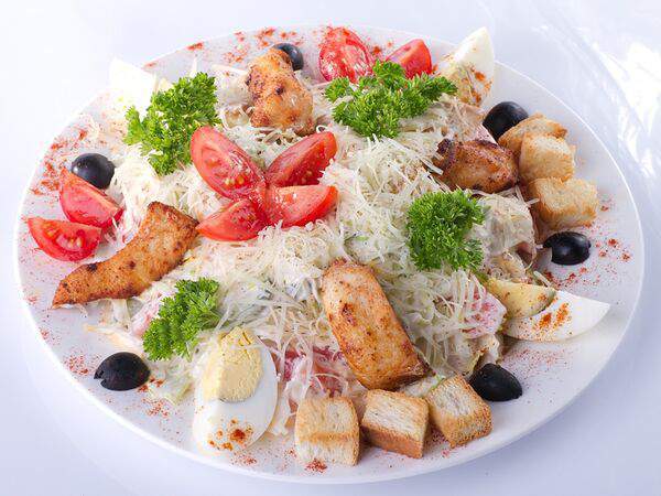 Tefsi - Салат Цезарь с курицей