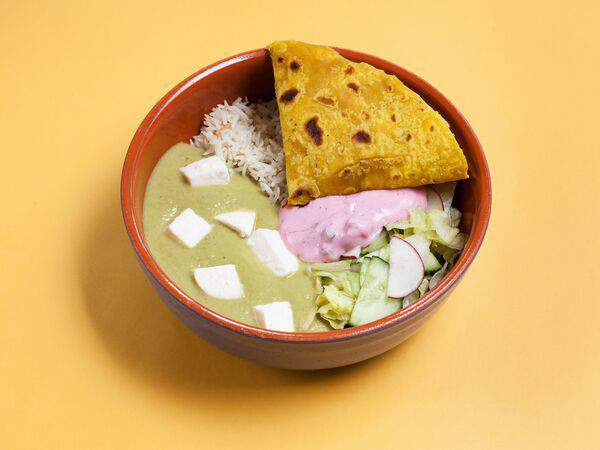 Indisko - Панир в зелёном карри