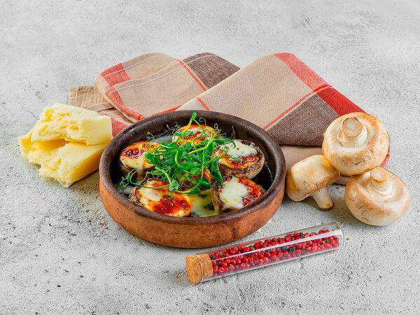 Хинкальная Кацо - Запеченные на кеци шампиньоны