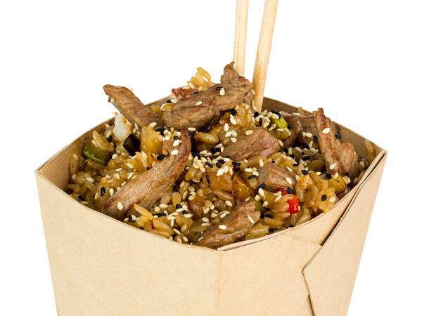 La Pizza & Sushi - Рис с говядиной