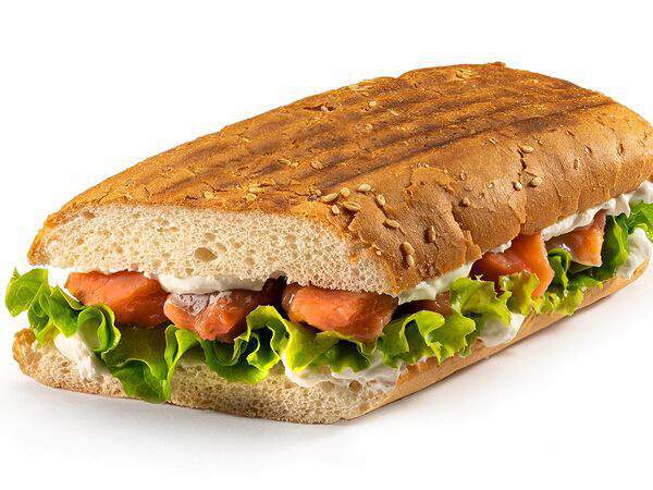 Крошка Картошка - Сэндвич с красной рыбкой