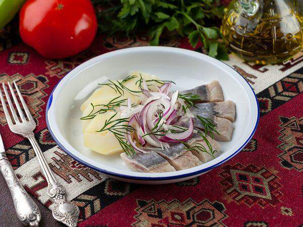 Оазис - Сельдь с картофелем