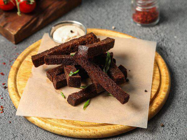 Большие Тарелки - Ржаные гренки