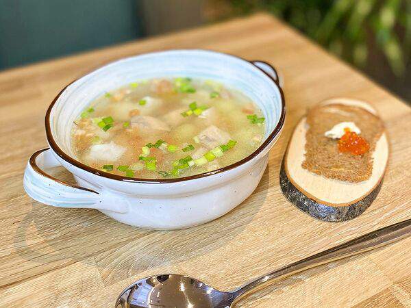 Агата - Уха из лосося и судака