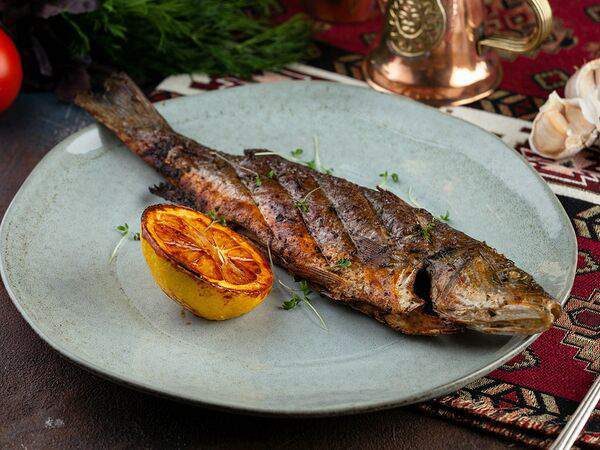 Оазис - Сибас на гриле