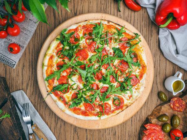 Chorizo Pizza - Пицца Дел дьяволо