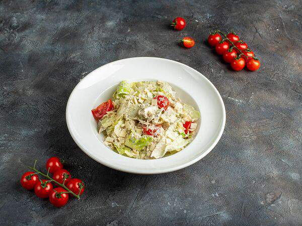 Я люблю тебя - Салат а-ля Цезарь с курицей