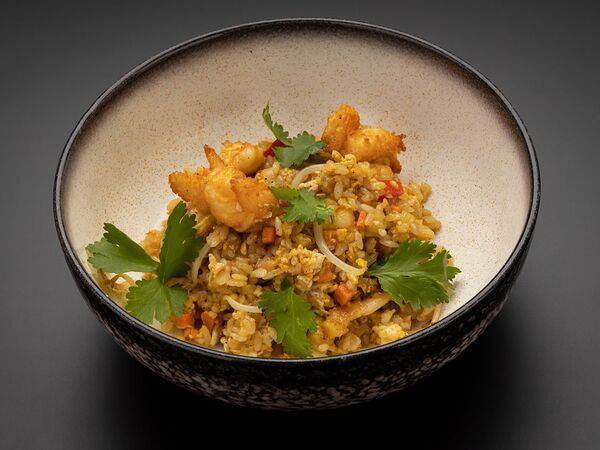 BBQ & Burgers - Рис с морепродуктами