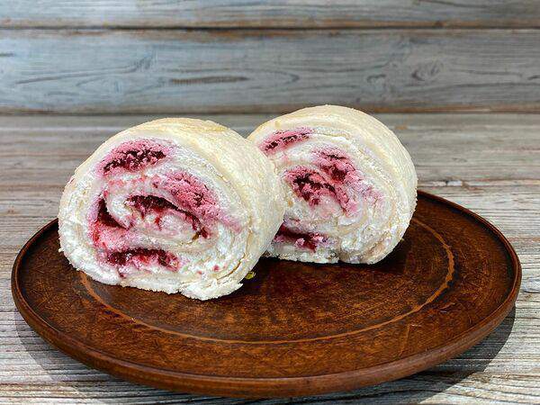 Привет, Десерт! - Рулет меренговый малиновый