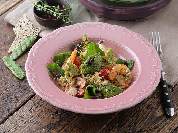 Lamadjo - Легкий салат с креветками