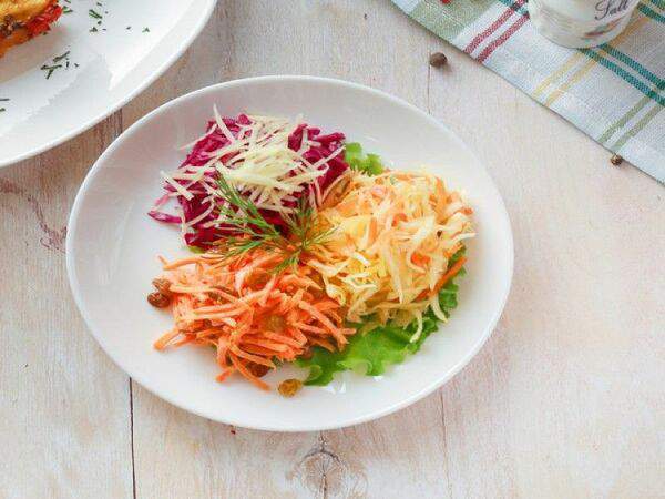 Окрошка - Ассорти салатов