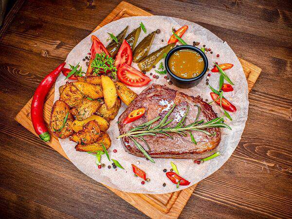 Бар Бавария - Стейк Рибай из мраморной говядины