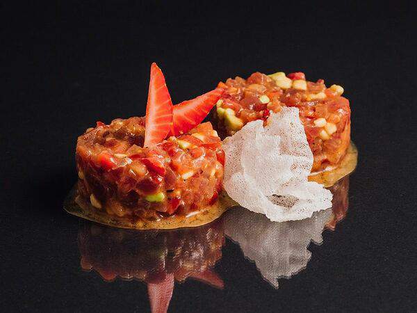 Fish & rice - Тартар с тунцом