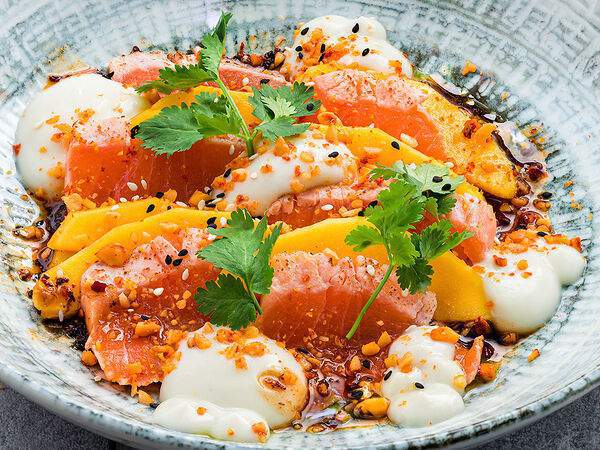 Балкон - Тирадито из лосося