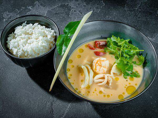 Jimoto - Суп Кокосовый с морепродуктами