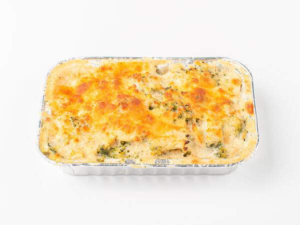 Бахетле - Брокколи в соусе бешамель