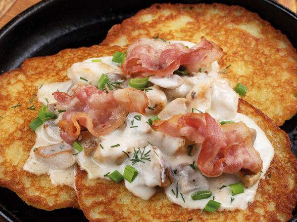 Васильки - Драники с припечка