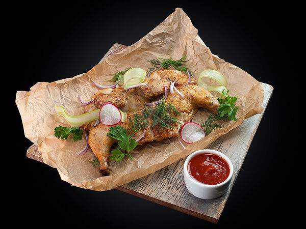 #proсчастье - Цыпленок с соусом сацебели