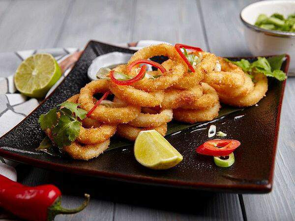 Маймун - Кольца кальмара в панко