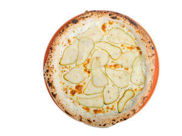 Пан Кот - Пицца с грушей и сыром Дорблю