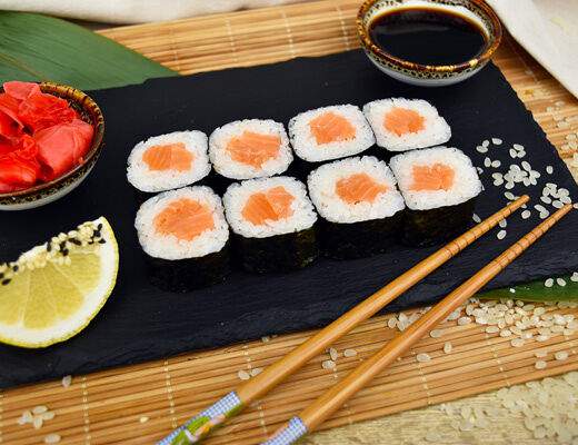 Палки-Скалки - Ролл с лососем