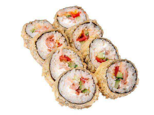 Зелёный ролл - Бекон темпура