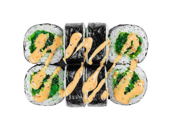 Белый рис - Ролл с чукой