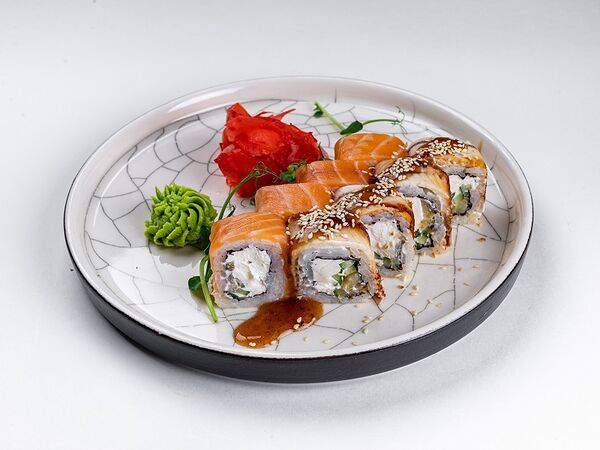 PizzBurg - Дуос с лососем и копченым угрем