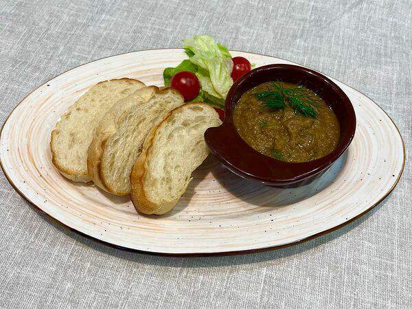 Мишлен - Грибная икра с чиабаттой