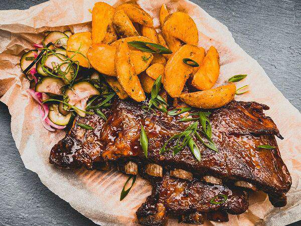 Джон Сильвер - Свиные рёбра в глазури