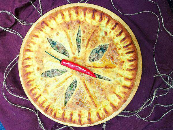 Осетинские пироги - Осетинский пирог Фыдджын