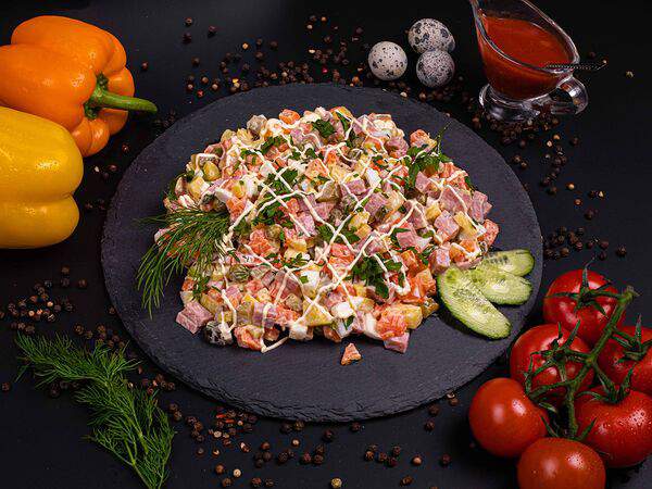 Шашлычная Марусино - Оливье